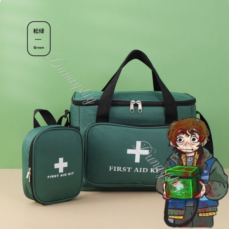 First Aid Bag Kit - Groene EHBO-tas, film Bryan handtas &