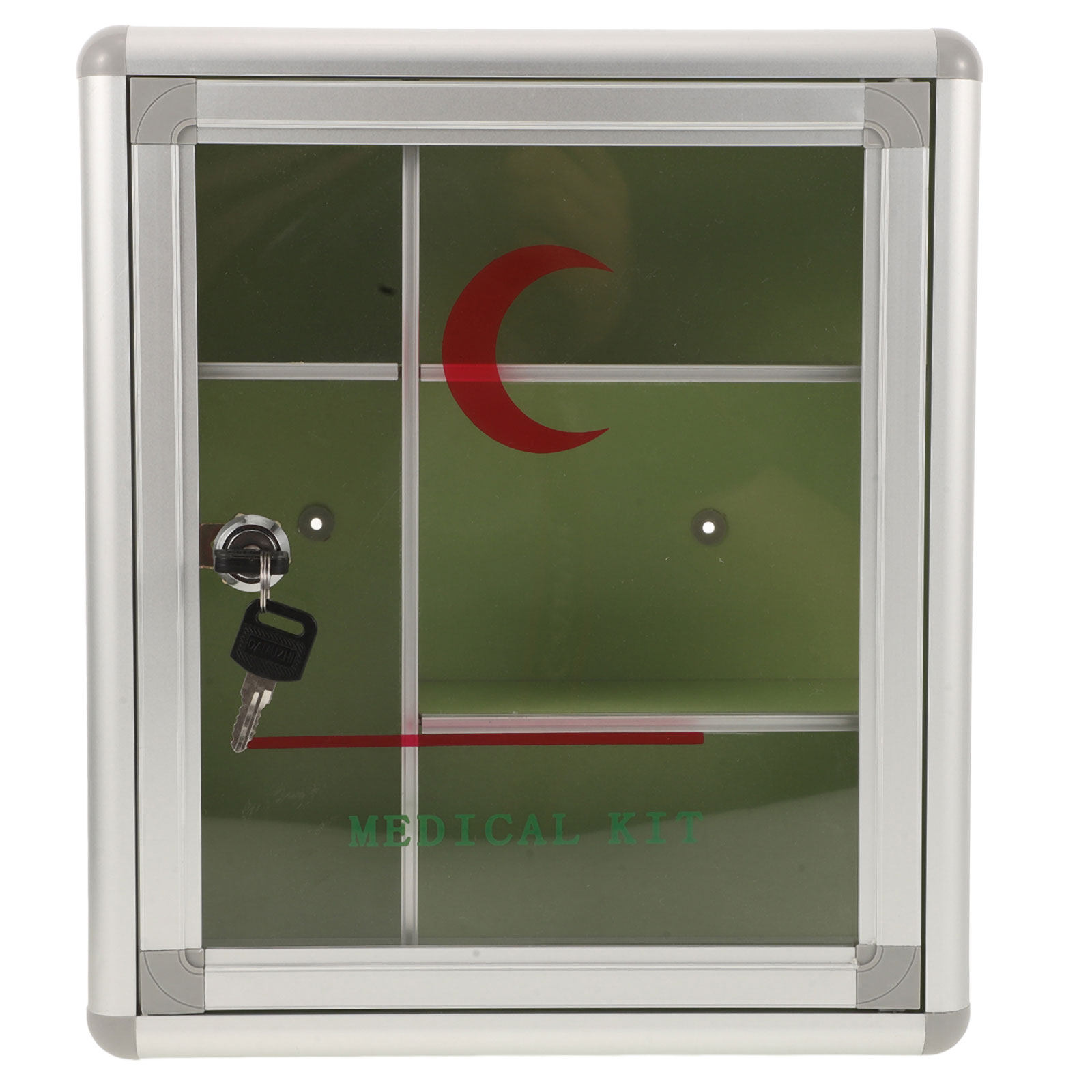 Medicine Cabinet Lock - Wandmontage, afsluitbare medicijnkast, gemaakt van aluminiumlegering,