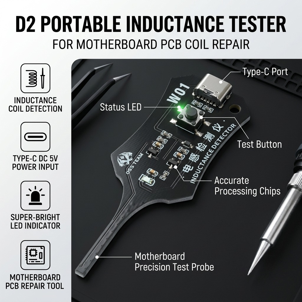 D2 Inductantietester Type C Po - Co Detector Plug recensie en prijs